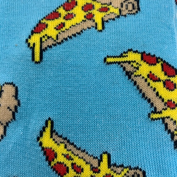 Pizza 🍕 socks men’s one size new with tags - Picture 2 of 8